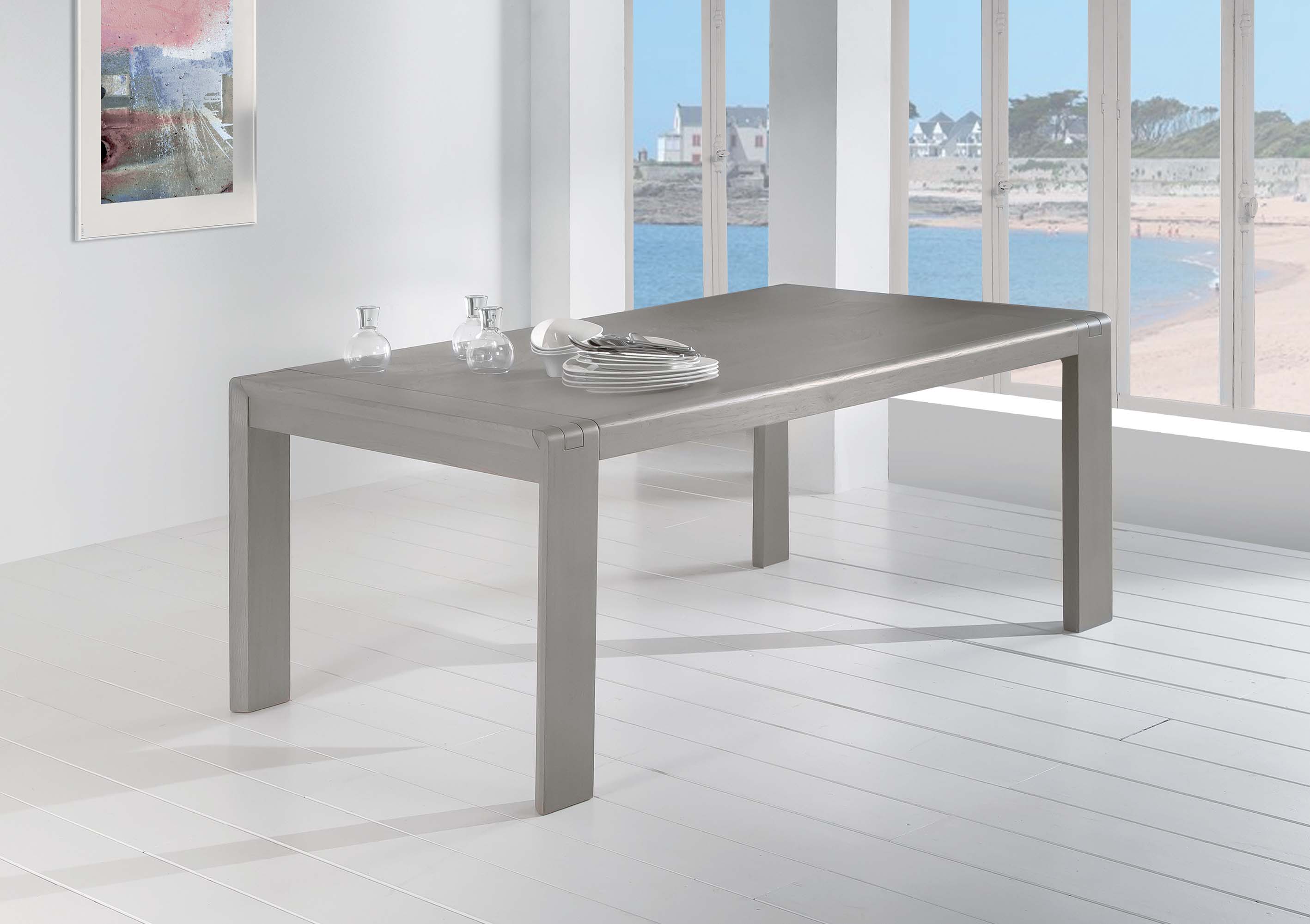 CER-Table plateau bois