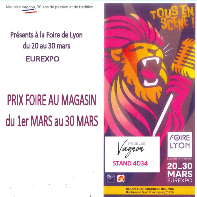 Meubles vagnon foire de lyon