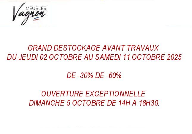 destockage meubles vagnon